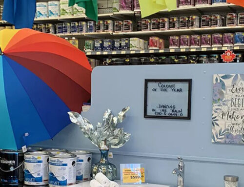 Capturing Customers’ Attention With Paint Merchandising