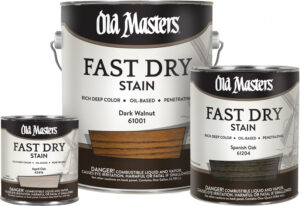 fast dry stain